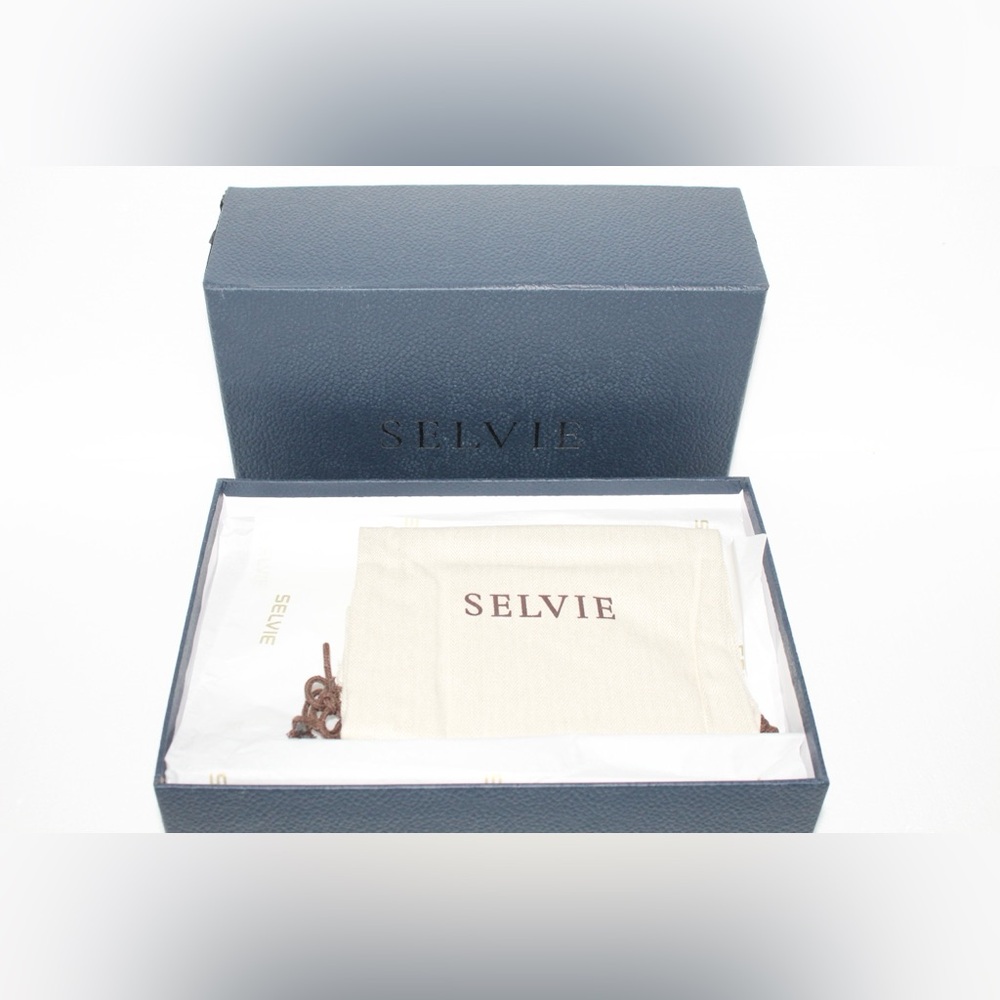 SELVIE White Vegan Leather Sneakers - Unisex Boutique | New in Box - Picture 2 of 8